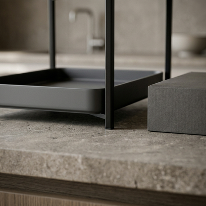 Noirline lower tray and frame concept detail