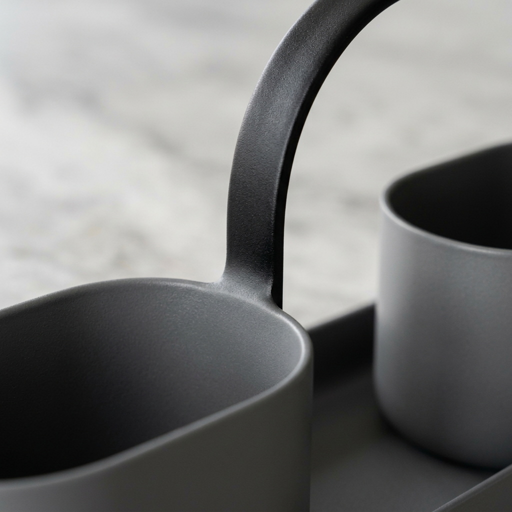 Obsidian arch handle and cup rim concept detail