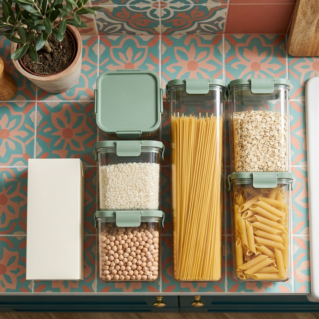 Stackable Airtight Pantry Container Set